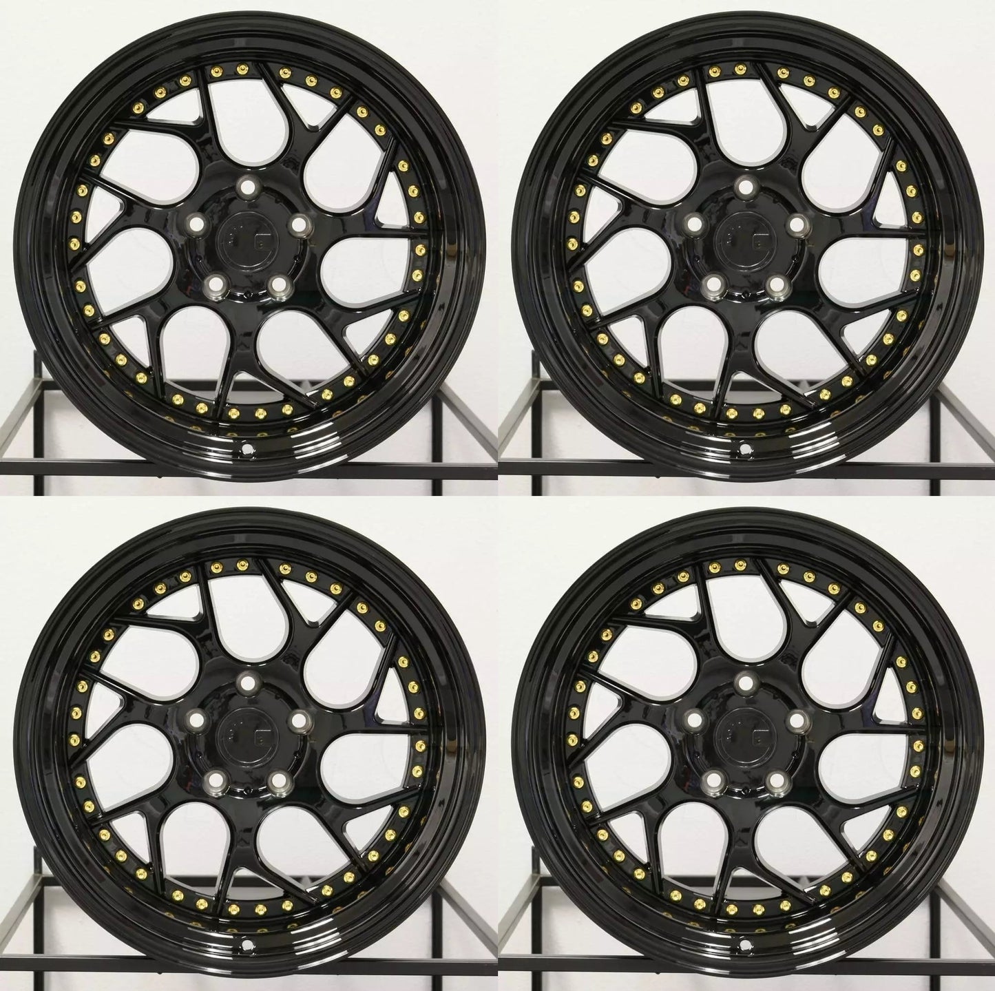 18" AODHAN DS01 GLOSS Wheels Rims for BMW HONDA TOYOTA TESLA SUBARU