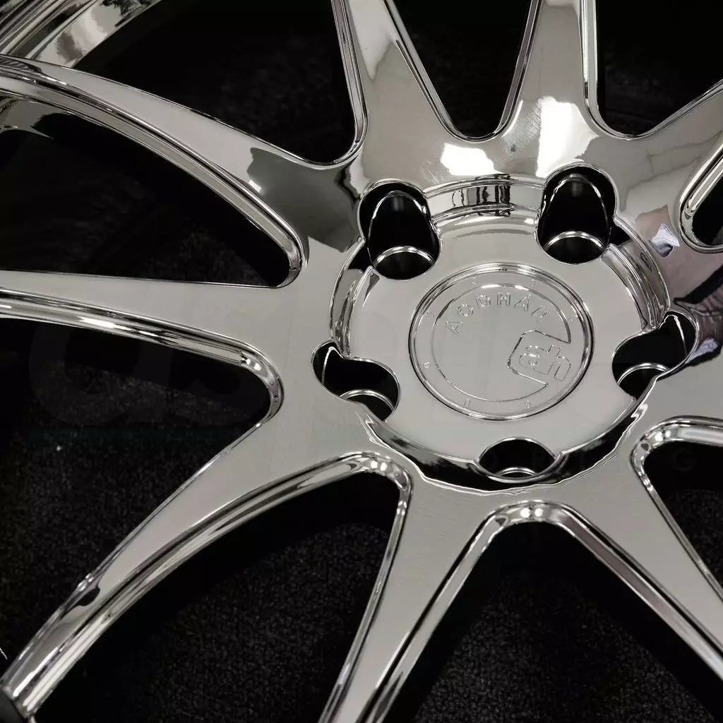 18" AODHAN DS02 VACUUM CHROME Wheels Rims for HONDA TOYOTA NISSAN TESLA 5x114