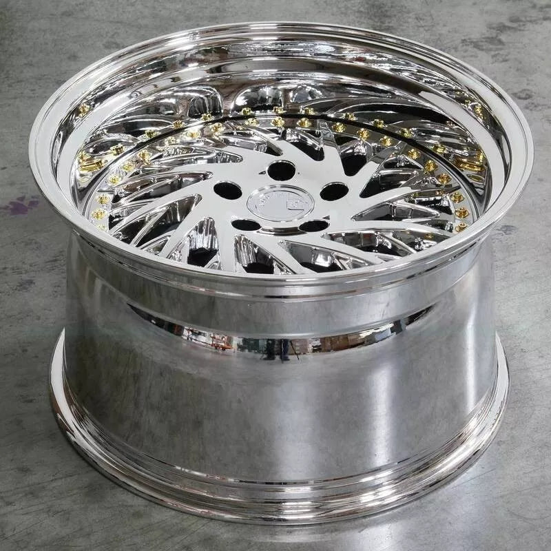 18" AODHAN DS03 VACUUM CHROME Wheels Rims for HONDA TOYOTA TESLA SUBARU