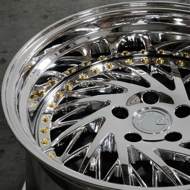 18" AODHAN DS03 VACUUM CHROME Wheels Rims for HONDA TOYOTA TESLA SUBARU