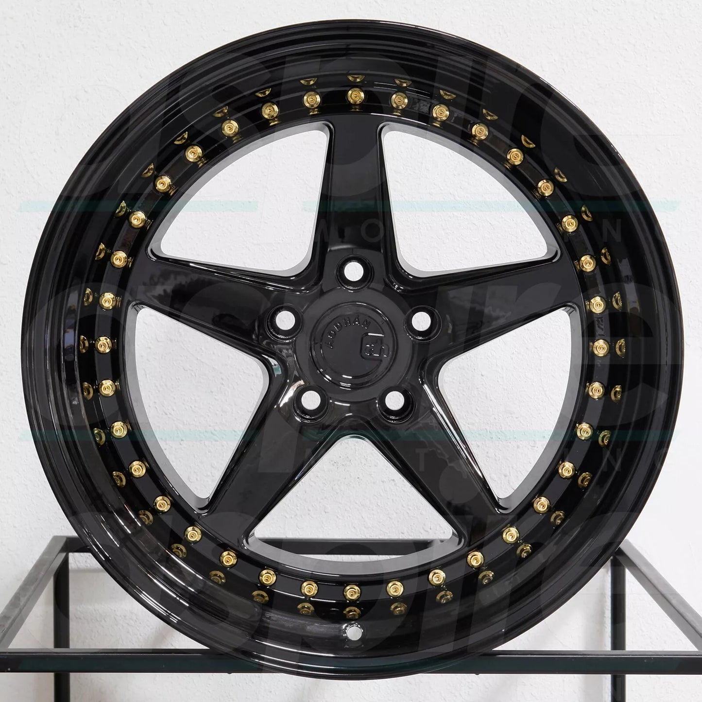 18" AODHAN DS05 GLOSS Wheels Rims for HONDA TOYOTA NISSAN TESLA SUBARU SCION