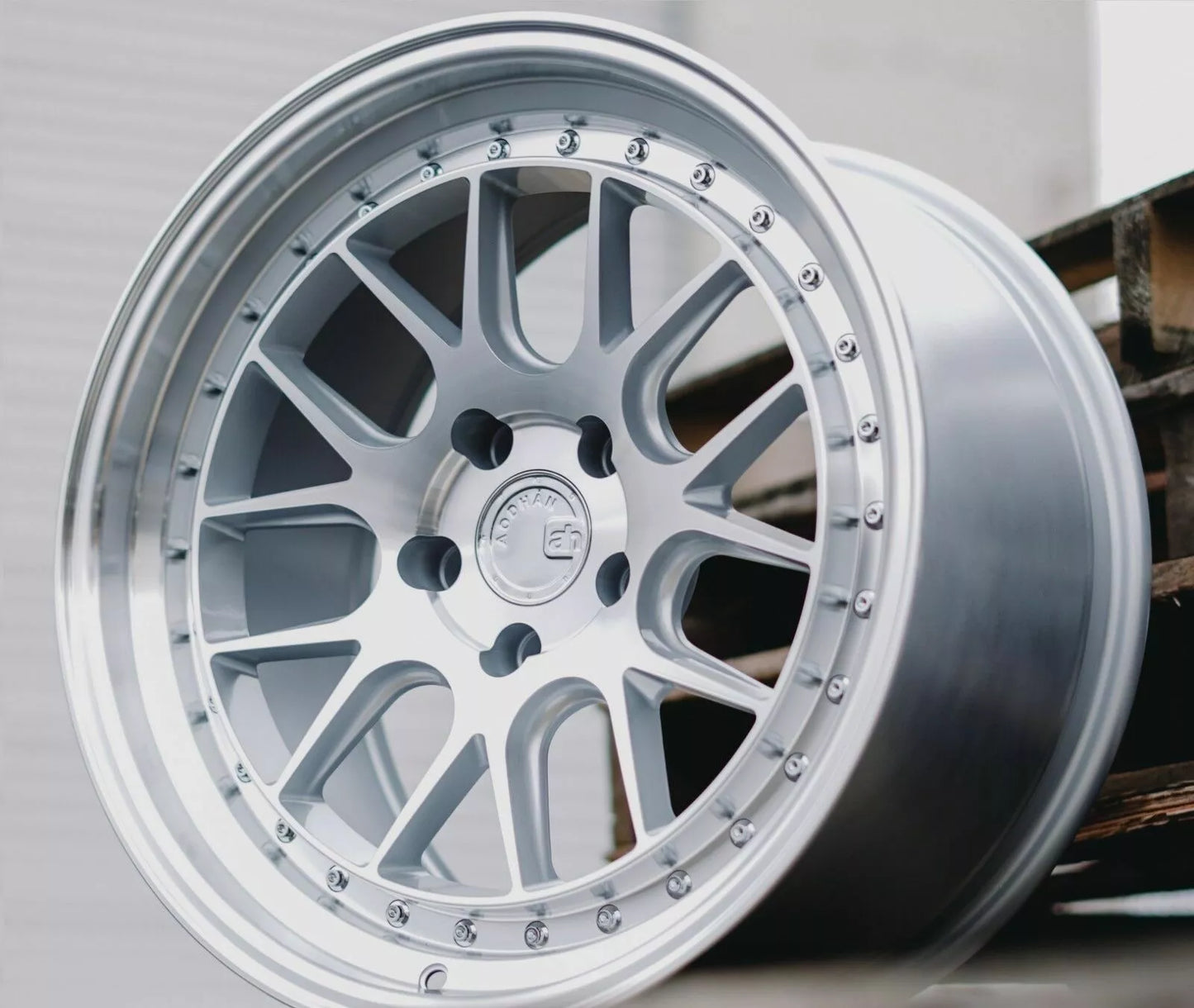 18" AODHAN DS06 Wheels SILVER Rims for HONDA TOYOTA NISSAN TESLA SUBARU SCION