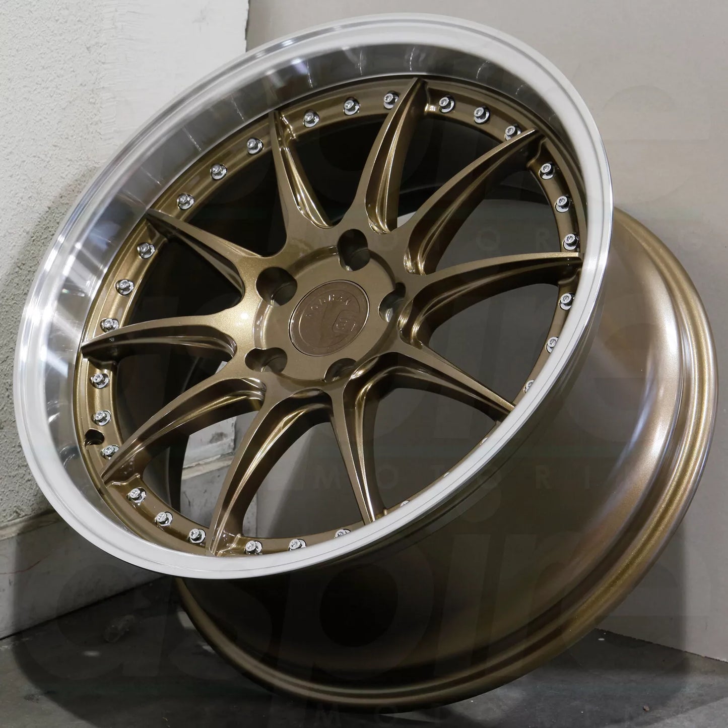 18" AODHAN DS07 Wheels BRONZE Rims for HONDA TOYOTA NISSAN TESLA SUBARU SCION