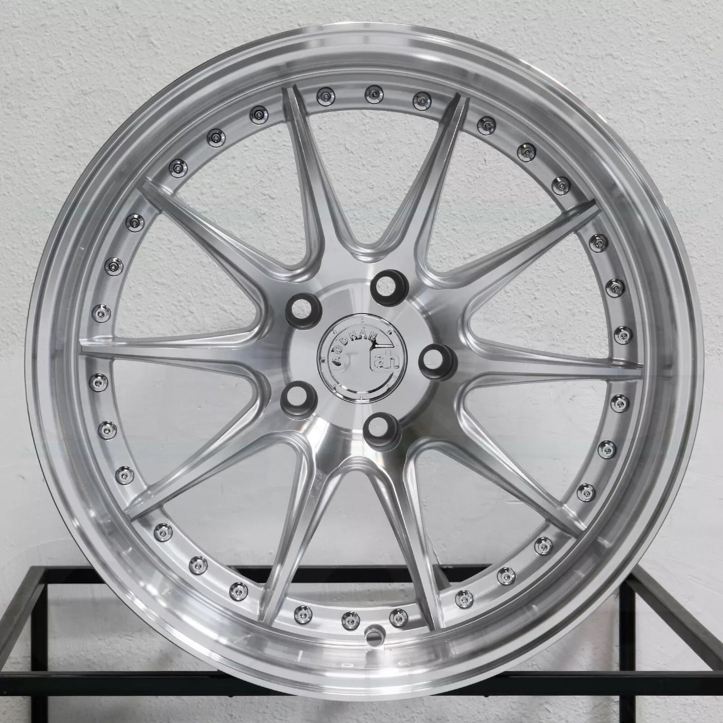 18" AODHAN DS07 Wheels SILVER Rims for HONDA TOYOTA NISSAN TESLA SUBARU SCION