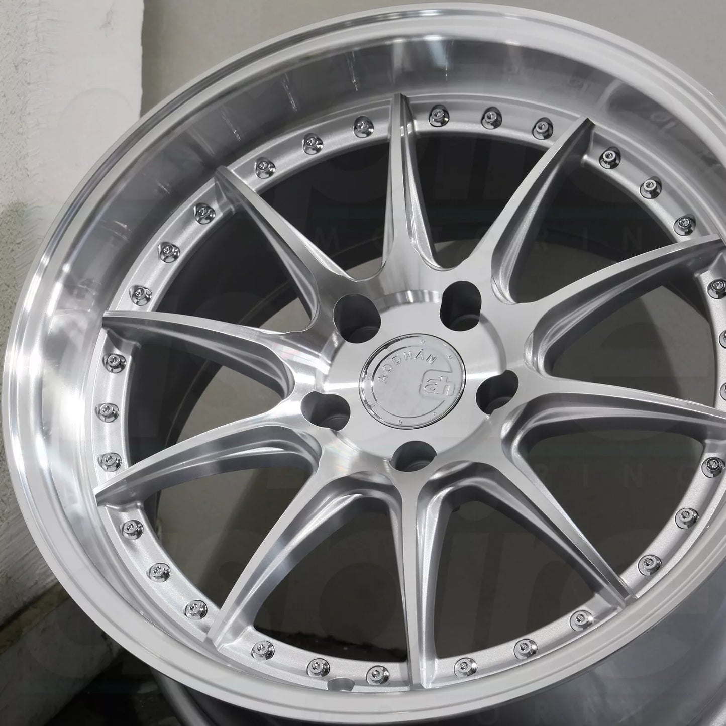 18" AODHAN DS07 Wheels SILVER Rims for HONDA TOYOTA NISSAN TESLA SUBARU SCION