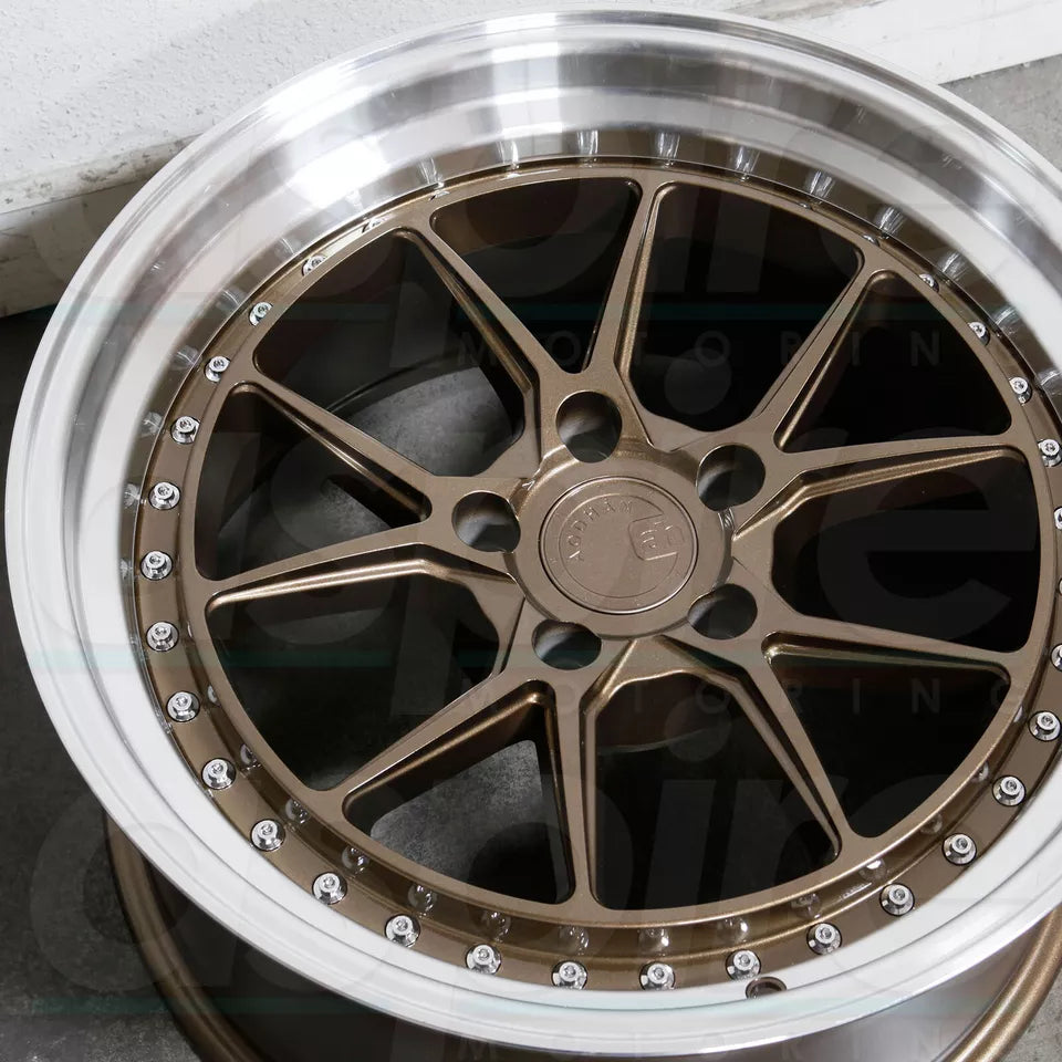 19" AODHAN DS08 Wheels BRONZE Rims for BMW HONDA TOYOTA NISSAN TESLA