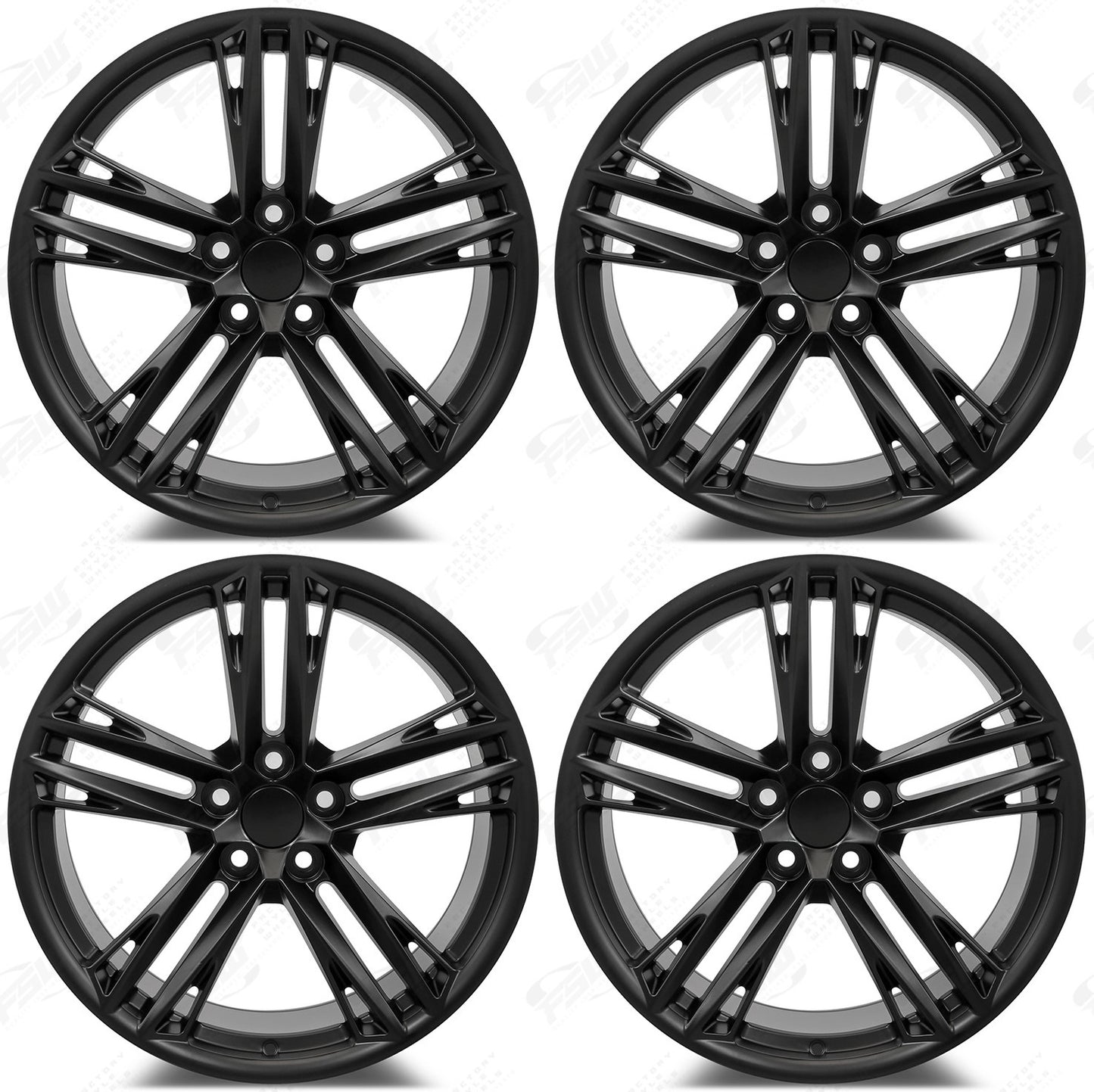 20" C002-MB Wheels Rims for CHEVY CAMARO 1LT 1SS 2SS LS LT LT1 RS SS ZL1