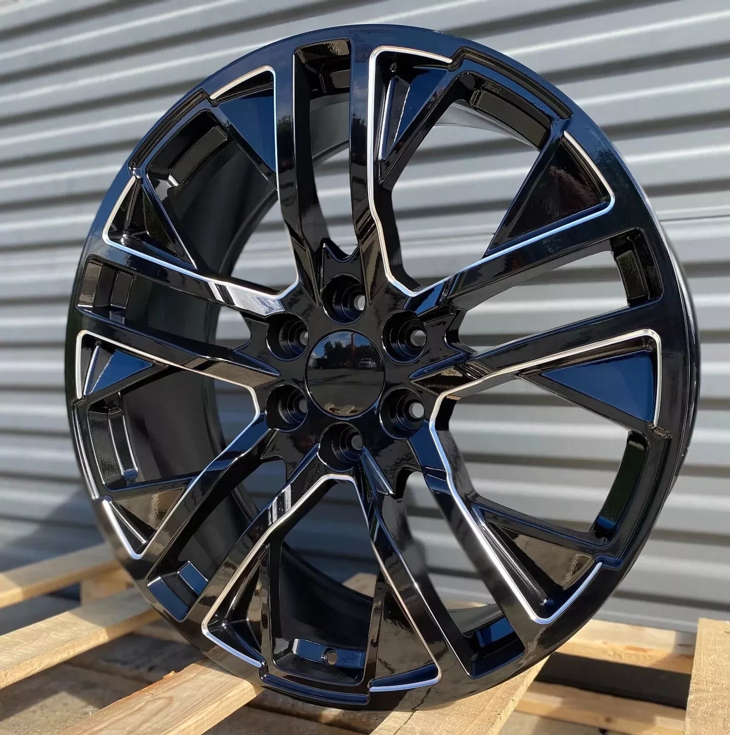 22" G003 Wheels Rims for CHEVY GMC AVALANCHE BLAZER EXPRESS SURBURBAN TAHOE ESCALADE SIERRA 1500 YUKON XL 6x139 78.1