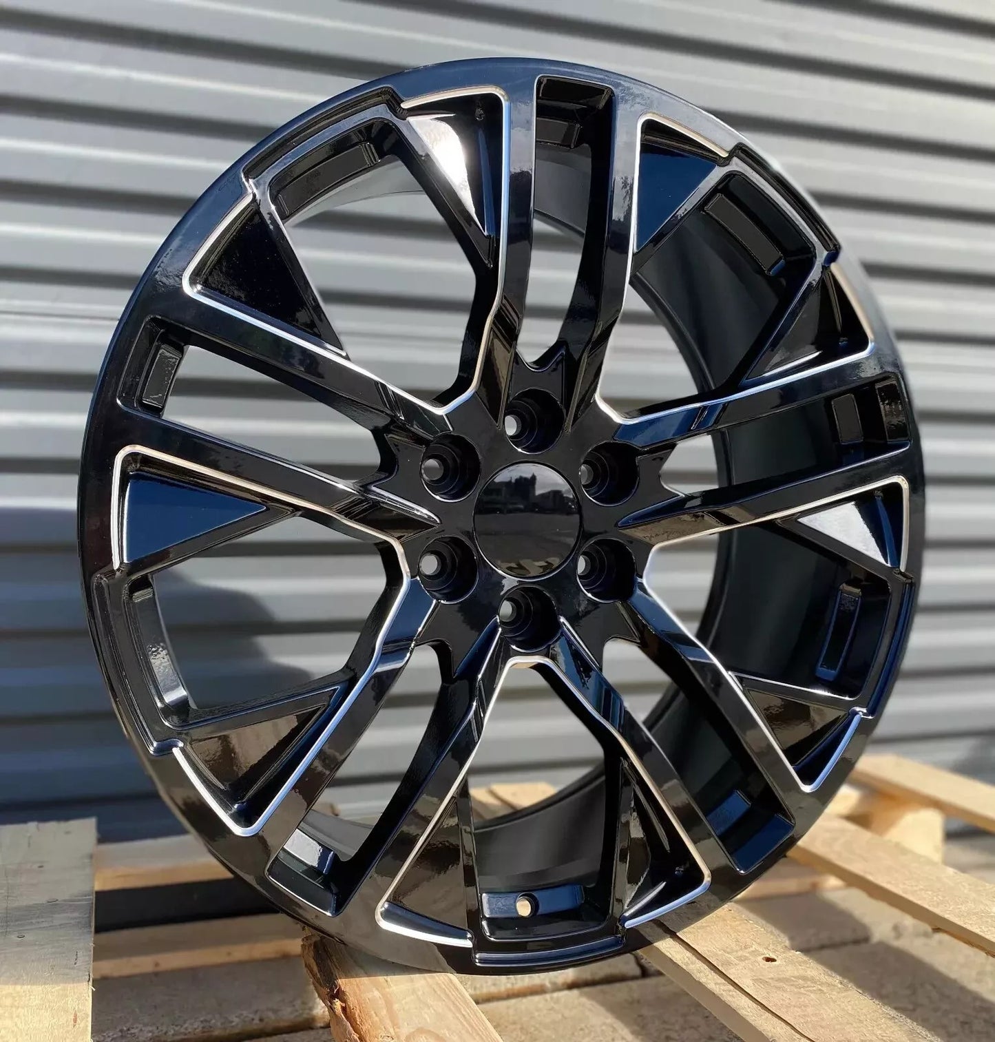 22" G003 Wheels Rims for CHEVY GMC AVALANCHE BLAZER EXPRESS SURBURBAN TAHOE ESCALADE SIERRA 1500 YUKON XL 6x139 78.1