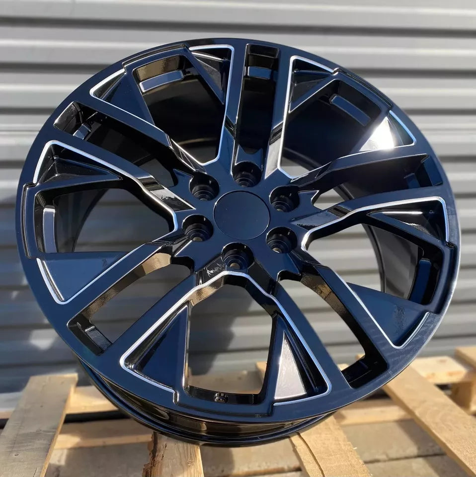 22" G003 Wheels Rims for CHEVY GMC AVALANCHE BLAZER EXPRESS SURBURBAN TAHOE ESCALADE SIERRA 1500 YUKON XL 6x139 78.1
