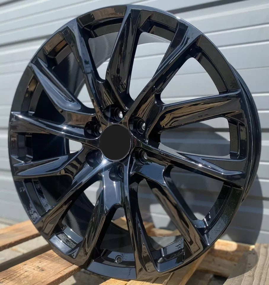 22" G004-GB Wheels Rims for CHEVY GMC AVALANCHE BLAZER EXPRESS SURBURBAN TAHOE SAVANA SIERRA 1500 YUKON XL