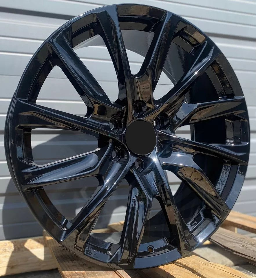 22" G004-GB Wheels Rims for CHEVY GMC AVALANCHE BLAZER EXPRESS SURBURBAN TAHOE SAVANA SIERRA 1500 YUKON XL