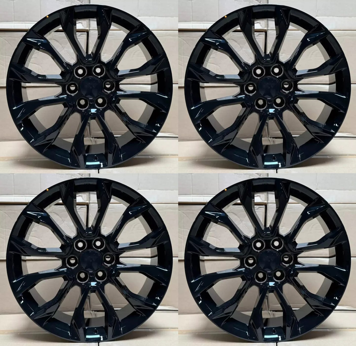 22" G007 Wheels Rims for CHEVY GMC ESCALADE BLAZER EXPRESS SURBURBAN TAHOE SAVANA SIERRA 1500 YUKON XL 6x139 78.1 (GB)