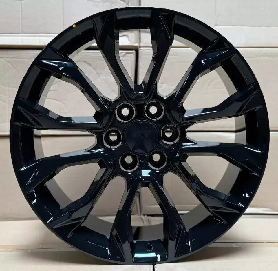 22" G007 Wheels Rims for CHEVY GMC ESCALADE BLAZER EXPRESS SURBURBAN TAHOE SAVANA SIERRA 1500 YUKON XL 6x139 78.1 (GB)
