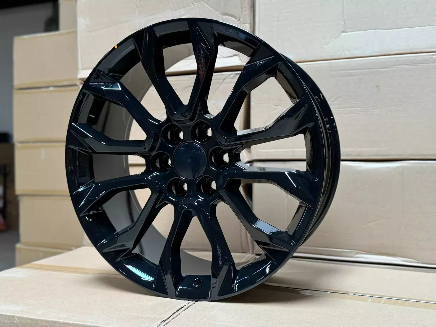 22" G007 Wheels Rims for CHEVY GMC ESCALADE BLAZER EXPRESS SURBURBAN TAHOE SAVANA SIERRA 1500 YUKON XL 6x139 78.1 (GB)