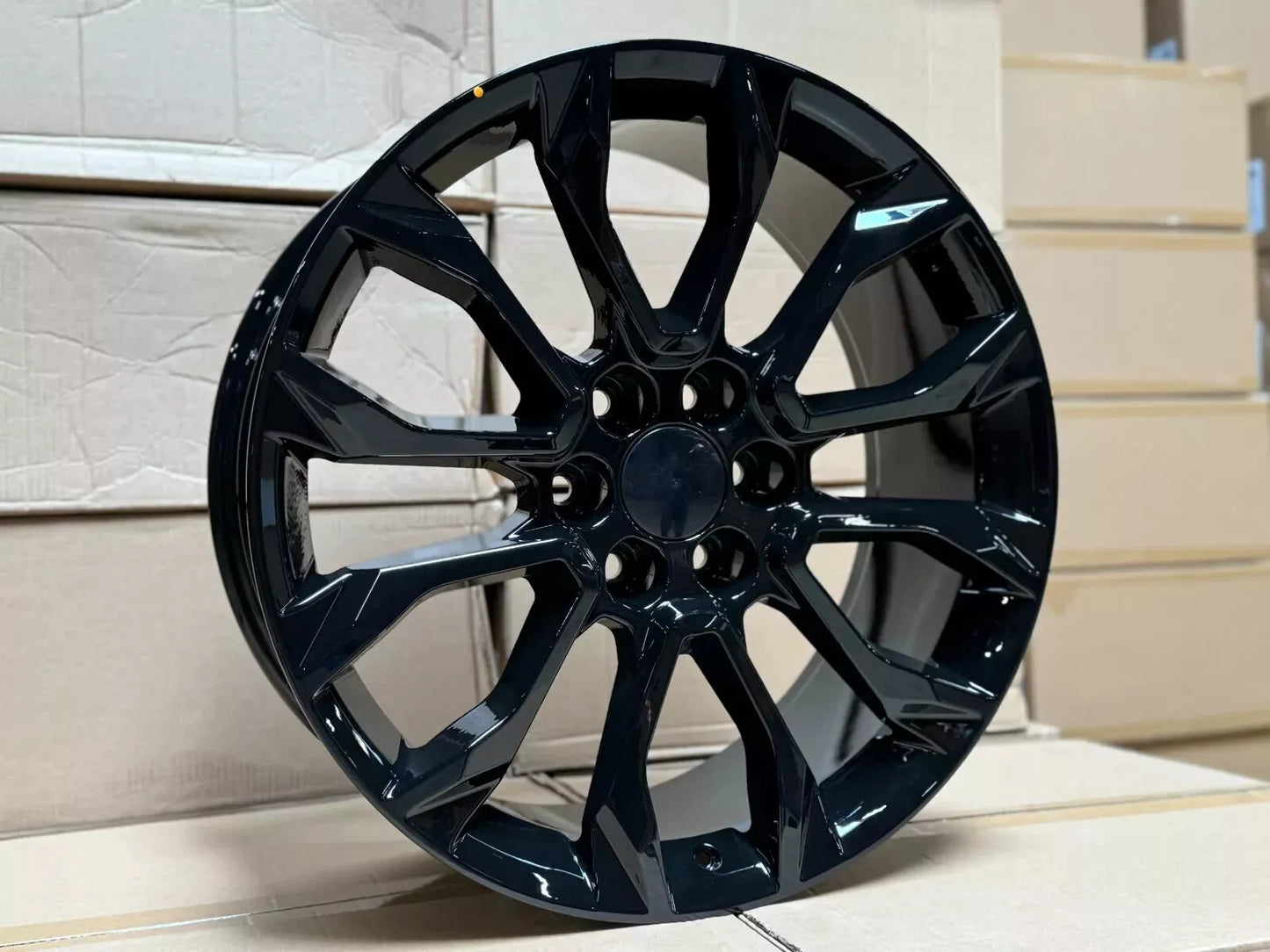 22" G007 Wheels Rims for CHEVY GMC ESCALADE BLAZER EXPRESS SURBURBAN TAHOE SAVANA SIERRA 1500 YUKON XL 6x139 78.1 (GB)