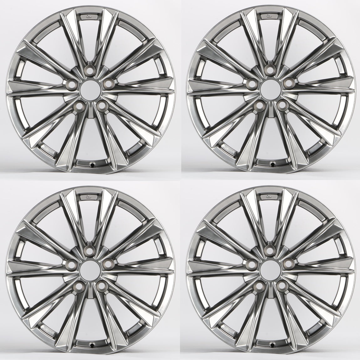 20" HYPER BLACK Wheels Rims L206 for LEXUS TOYOTA ES300 ES350 GS300 IS250 IS350 RAV4 SIENNA