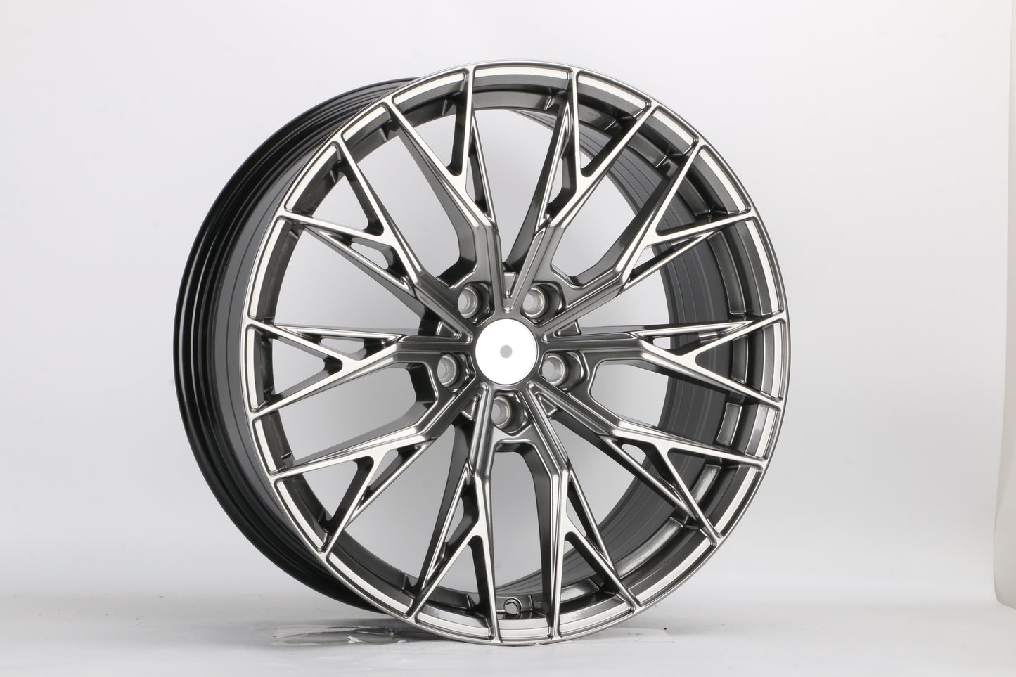 17" W1550 Wheels HYPER BLACK Rims for HONDA ACURA TOYOTA LEXUS TUNER 5x114.3