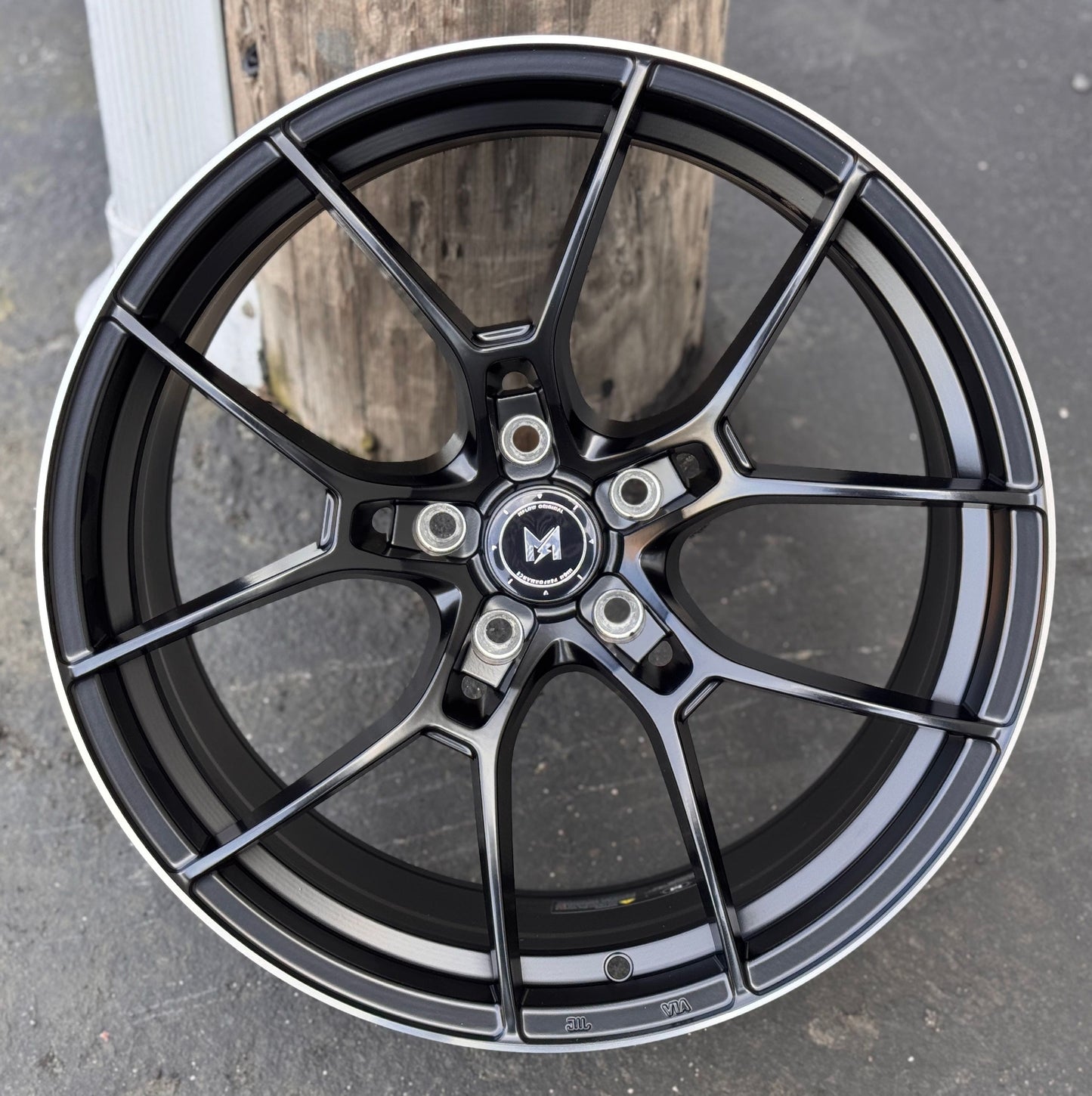 19" MFlow MFR4 Wheels FLOW FORMING Rims for BENZ BMW AUDI VW HONDA ACURA LEXUS INFINITI TESLA S 3 X Y