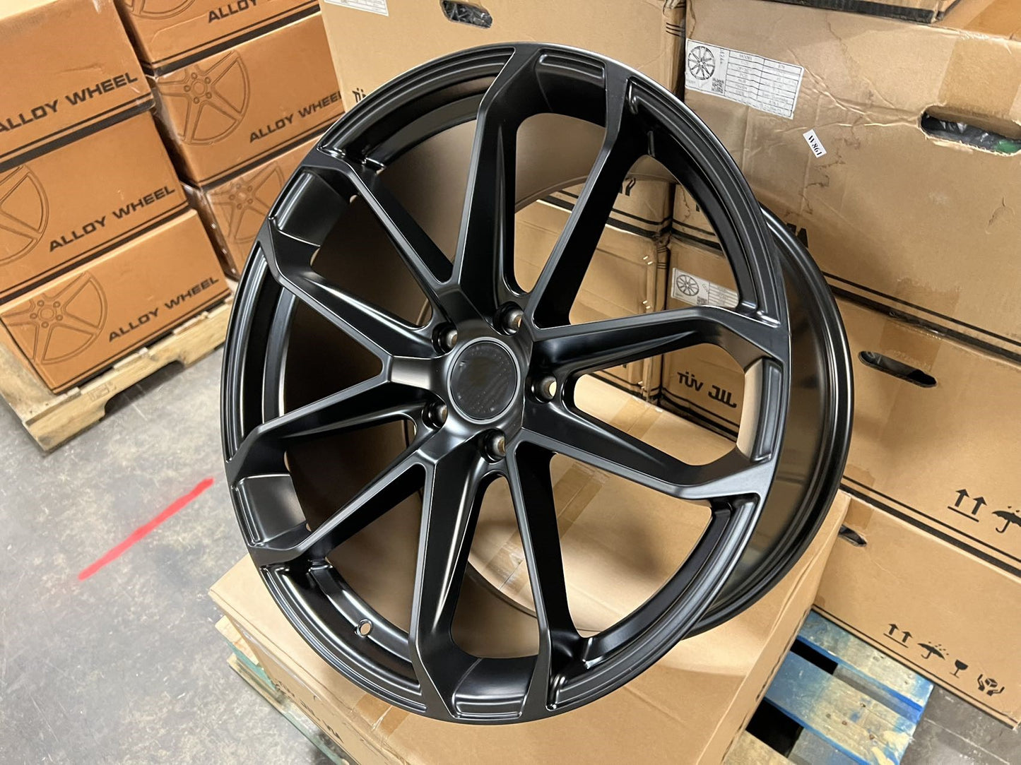 20" Wheels STAGGERED Rims P002 for PORSCHE MACAN S GTS TURBO AUDI VW BENZ 5x112 (MB)