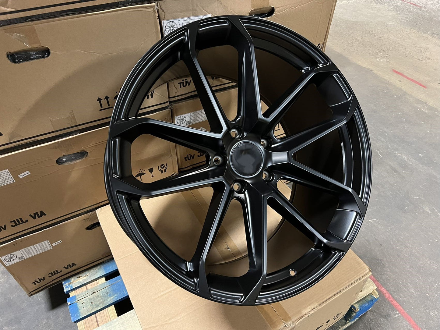 20" Wheels STAGGERED Rims P002 for PORSCHE MACAN S GTS TURBO AUDI VW BENZ 5x112 (MB)