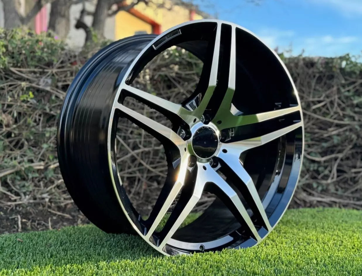 18" Wheels Rims MB003 for MERCEDES BENZ AUDI VW A C E S CL CLA CLK SL SLK GLA GLB (BMF)