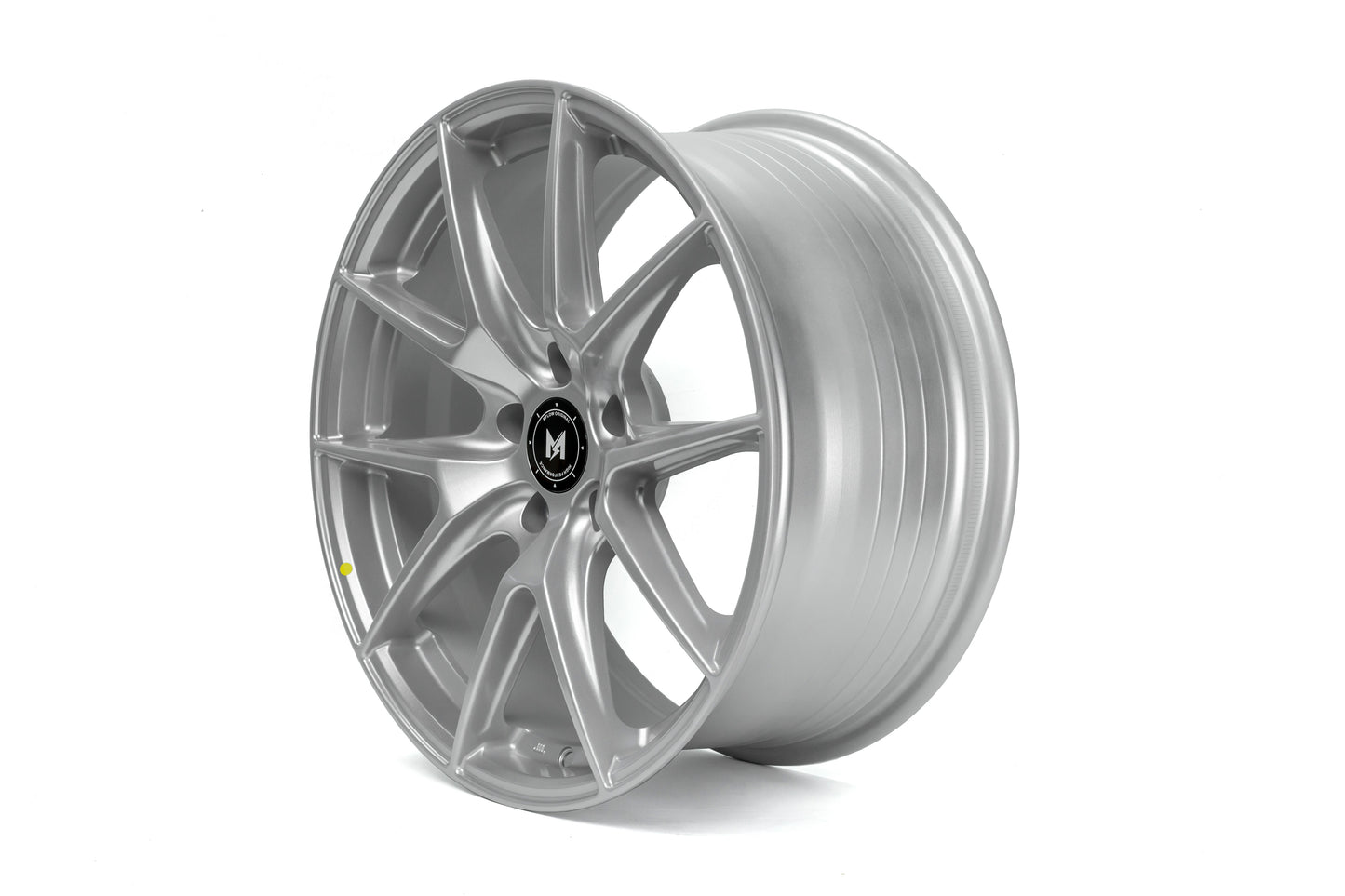 19" MFlow MFR2-HS Wheels SILVER Rims for BENZ BMW AUDI VW HONDA LEXUS INFINITI TESLA 3 Y