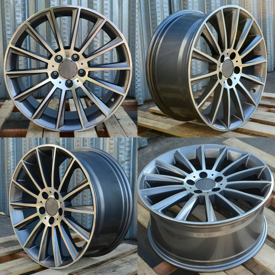 19" Wheels Rims MB813 for MERCEDES BENZ A C E S CL SL GLA GLB GL GLE GLS ML R SLK CLK CLS (GMF)