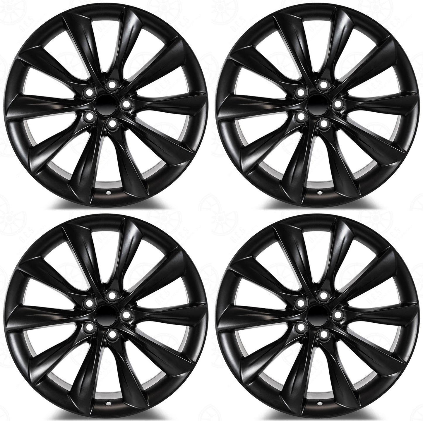 22" Wheels Rims TS001 for TESLA MODEL S 3 X Y 60D 75D 85D 90D 100D P85D P90D P100D