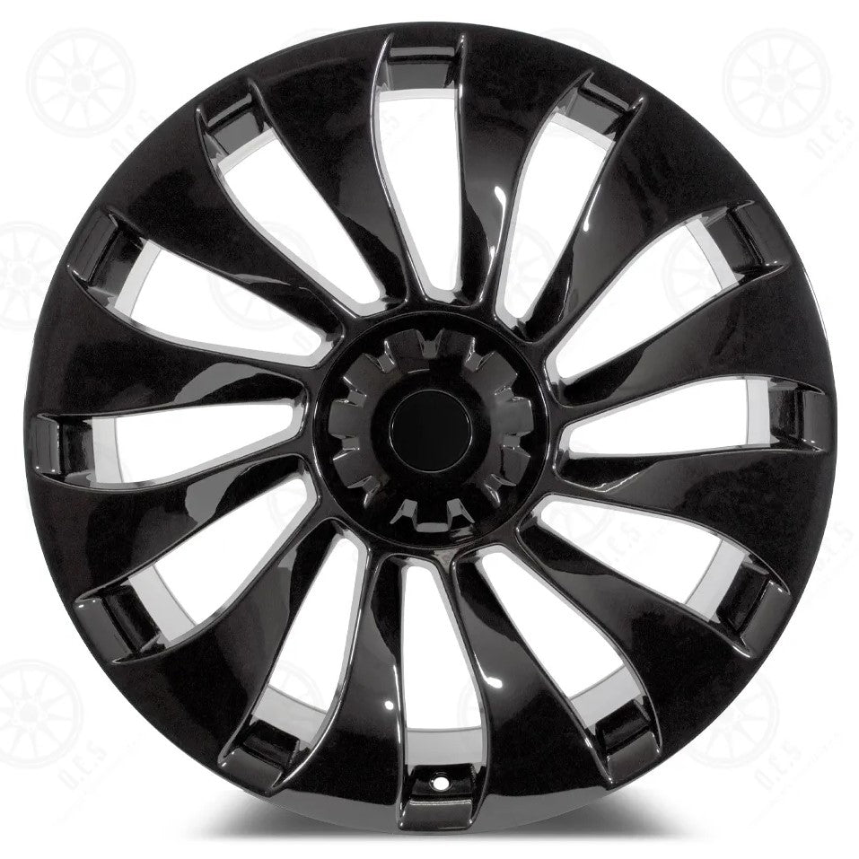 19" Wheels Rims TS004 for TESLA MODEL 3 + Y UBERTURBINE STYLE HONDA ACURA TOYOTA LEXUS 5x114.3 (GB)