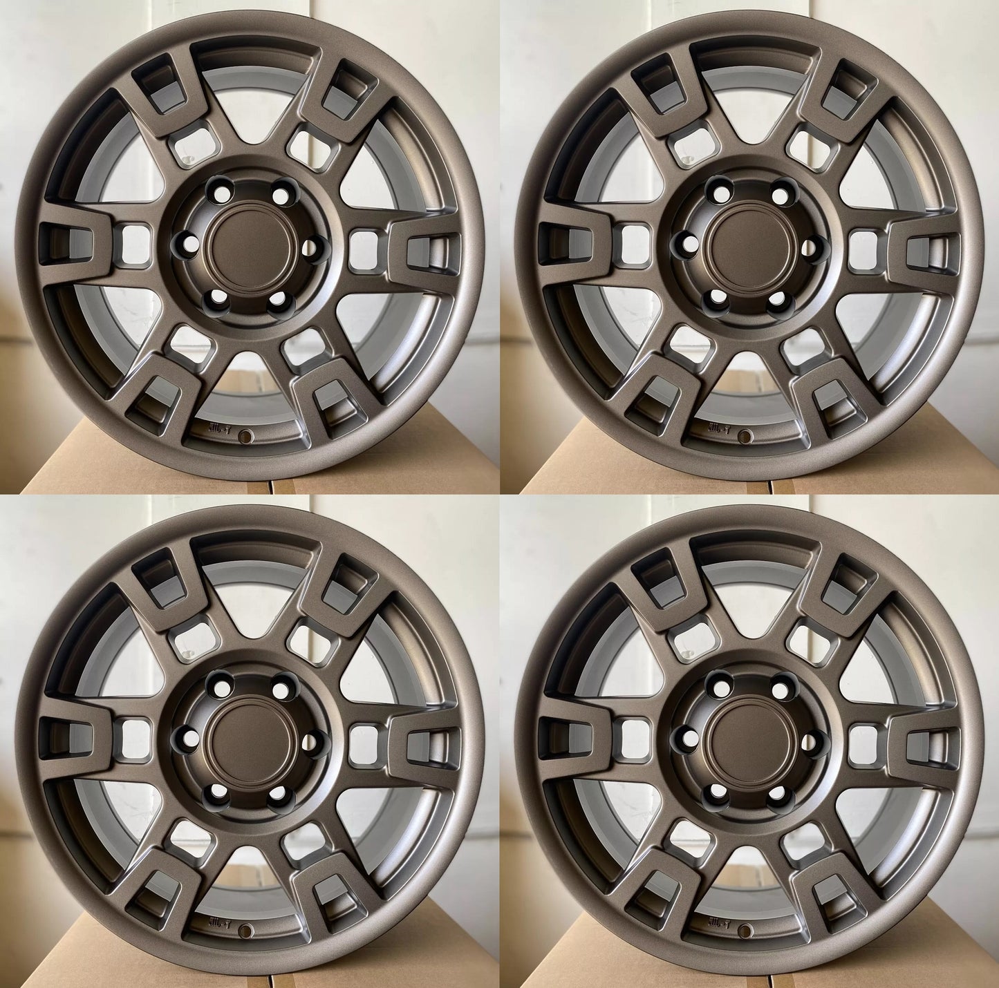 17" BRONZE Wheels Rims TR001 for JEEP RAM GMC TOYOTA TRD CHEVY FORD INFINITI LEXUS
