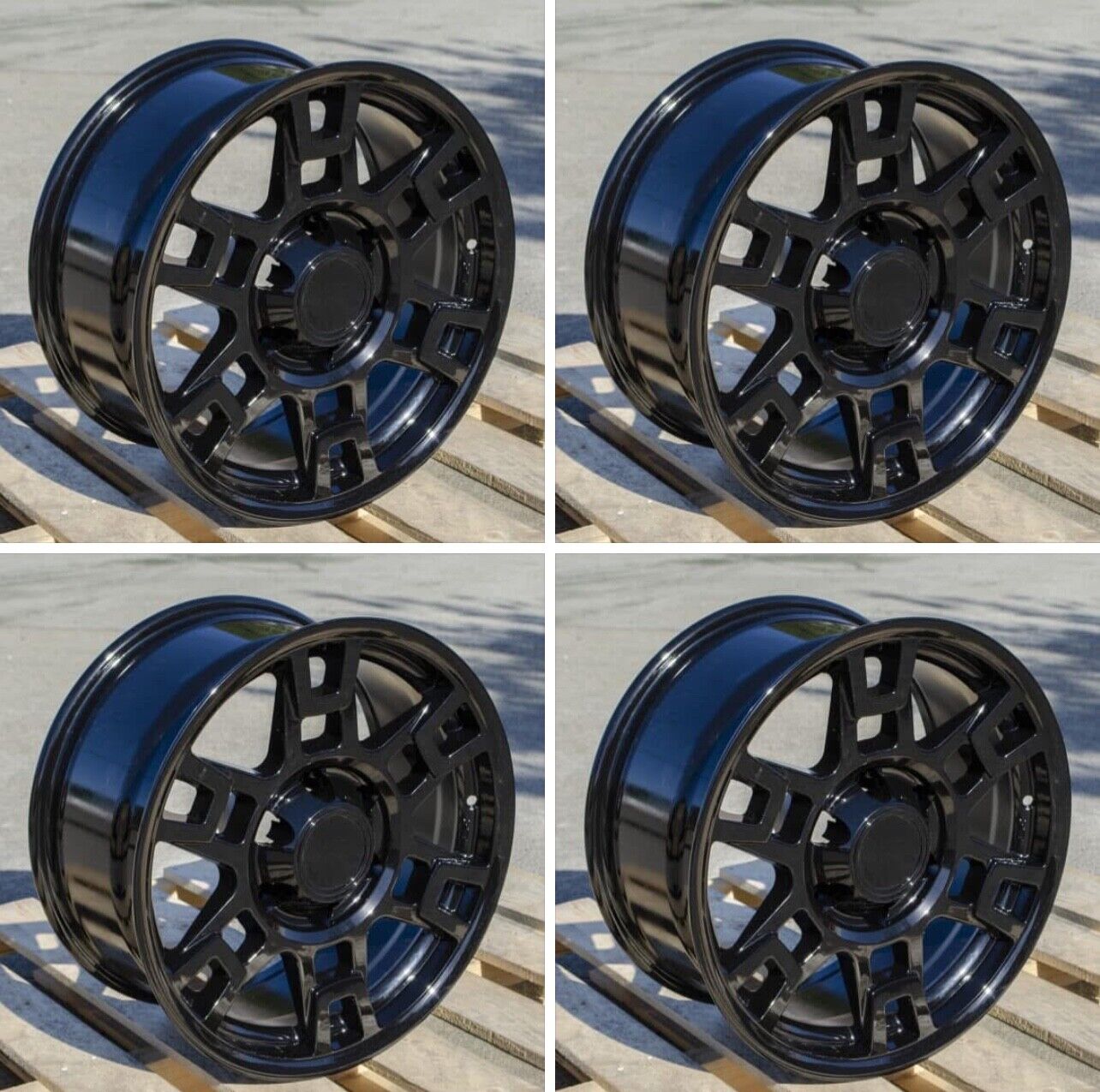 17" Wheels Rims TR001 for JEEP RAM GMC TOYOTA TRD CHEVY FORD INFINITI LEXUS