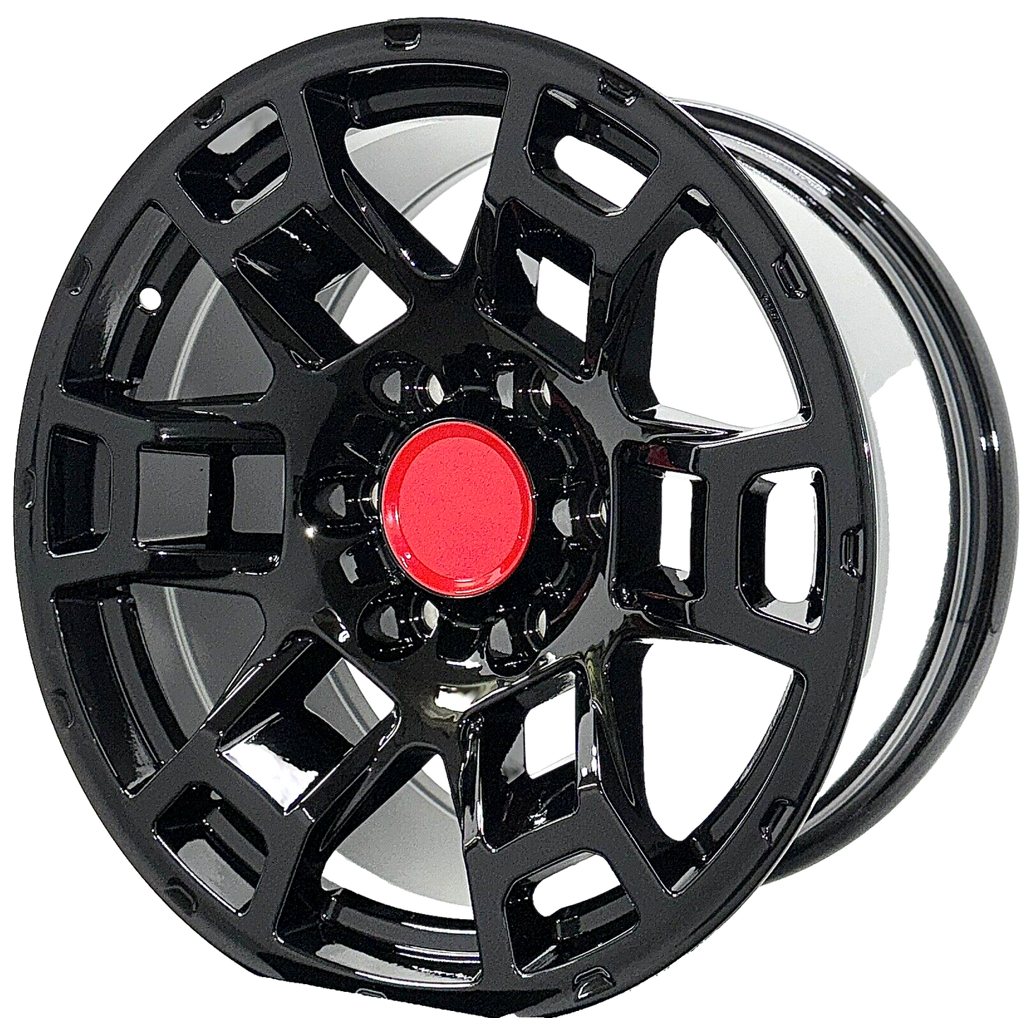 17" TR005 GLOSS Wheels Rims for TOYOTA TRD JEEP RAM GMC CHEVY FORD INFINITI LEXUS