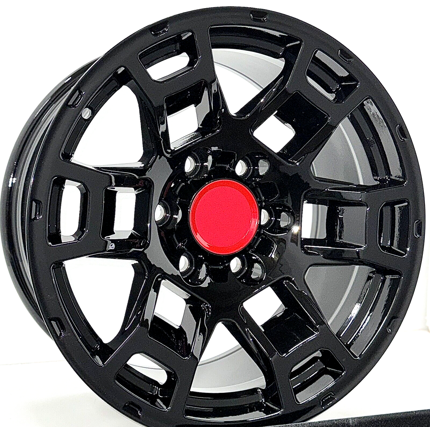 17" TR005 GLOSS Wheels Rims for TOYOTA TRD JEEP RAM GMC CHEVY FORD INFINITI LEXUS