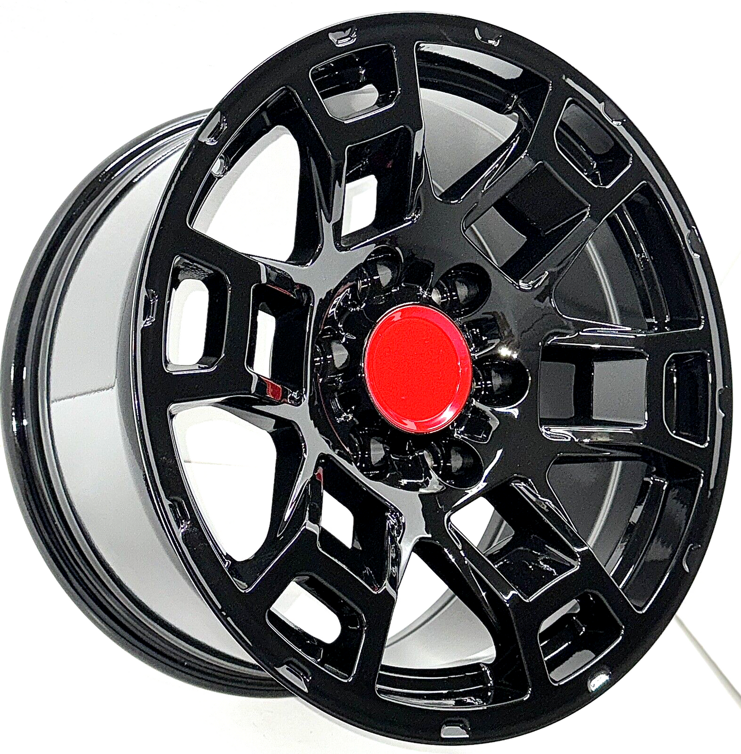 17" TR005 GLOSS Wheels Rims for TOYOTA TRD JEEP RAM GMC CHEVY FORD INFINITI LEXUS