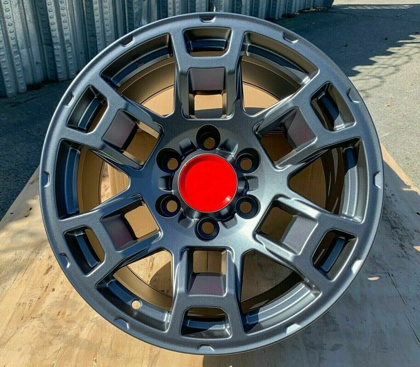 17" TR005 GUNMETAL Wheels Rims for TOYOTA TRD JEEP RAM GMC CHEVY FORD INFINITI LEXUS