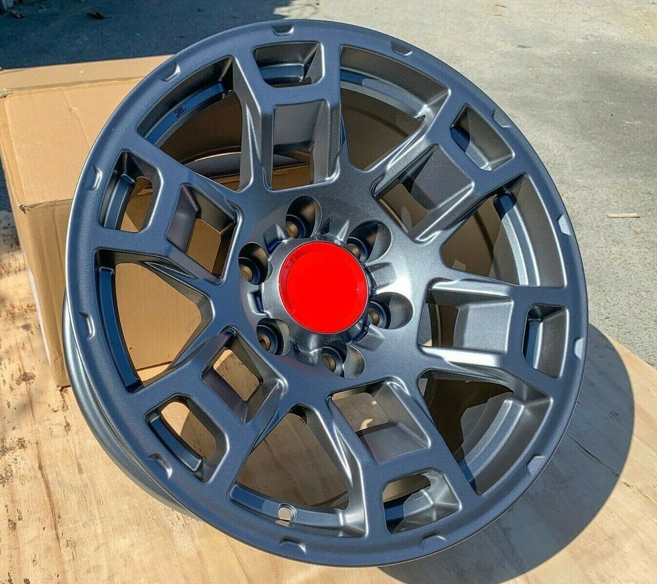 17" TR005 GUNMETAL Wheels Rims for TOYOTA TRD JEEP RAM GMC CHEVY FORD INFINITI LEXUS