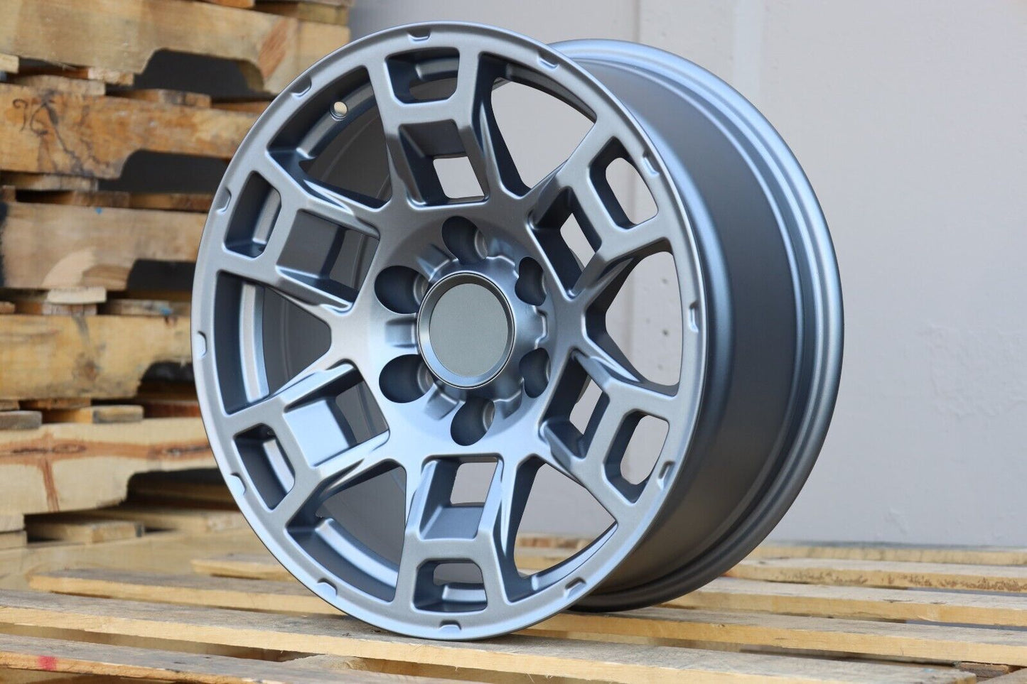 17" TR005 GUNMETAL Wheels Rims for TOYOTA TRD JEEP RAM GMC CHEVY FORD INFINITI LEXUS