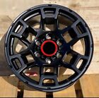17" TR005 BLACK Wheels Rims for TOYOTA TRD JEEP RAM GMC CHEVY FORD INFINITI LEXUS