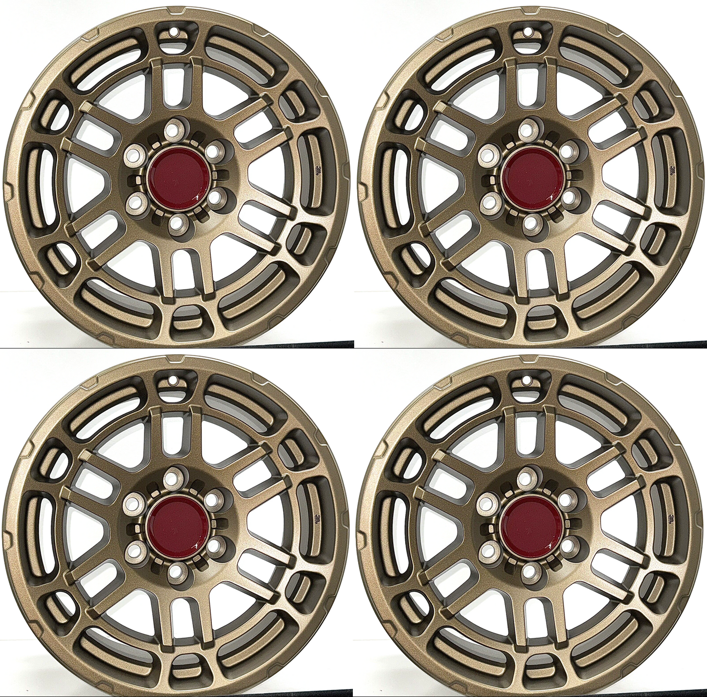 17" TR006 BRONZE Wheels Rims for TOYOTA TRD JEEP RAM GMC CHEVY FORD INFINITI LEXUS