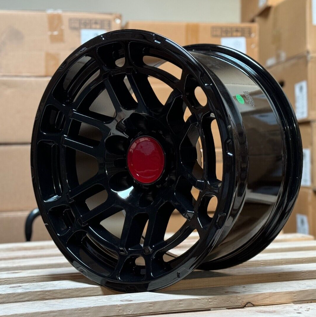 17" TR006 GLOSS Wheels Rims for TOYOTA TRD JEEP RAM GMC CHEVY FORD INFINITI LEXUS