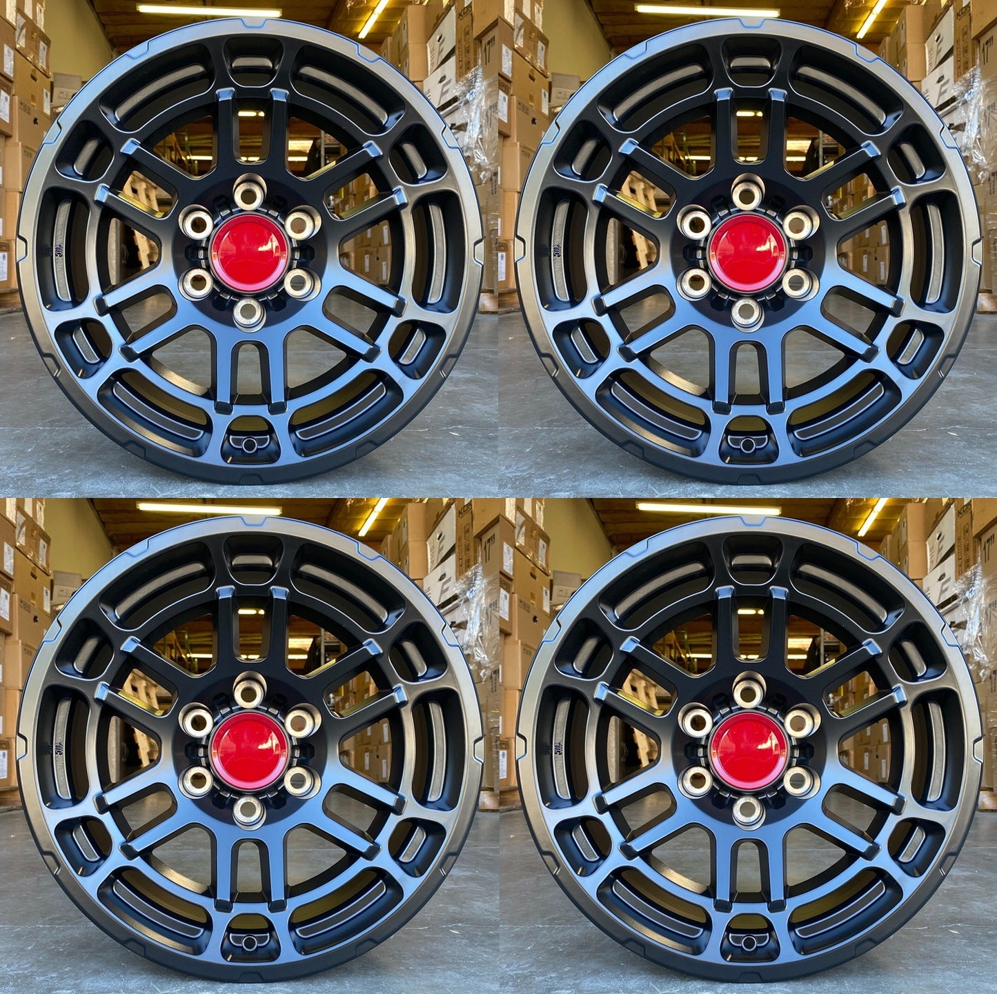 17" TR006 Wheels Rims for TOYOTA TRD JEEP RAM GMC CHEVY FORD INFINITI LEXUS OFFROAD
