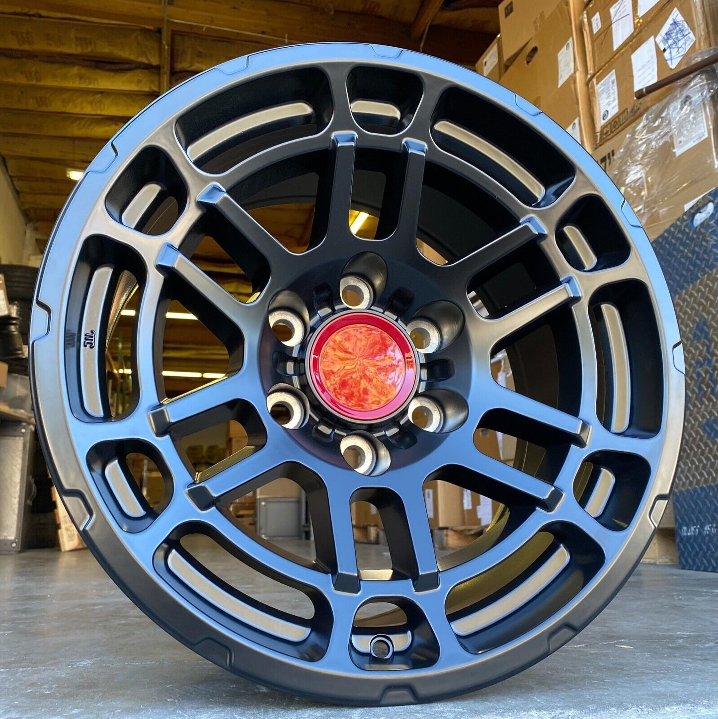 17" TR006 Wheels Rims for TOYOTA TRD JEEP RAM GMC CHEVY FORD INFINITI LEXUS OFFROAD