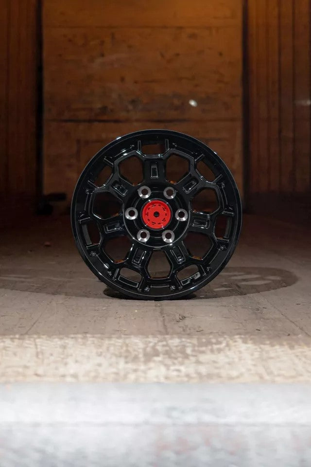 17" GLOSS BLACK Wheels Rims TR009 for TOYOTA TRD TACOMA TUNDRA FJ CRUISER 4RUNNER SEQUOIA