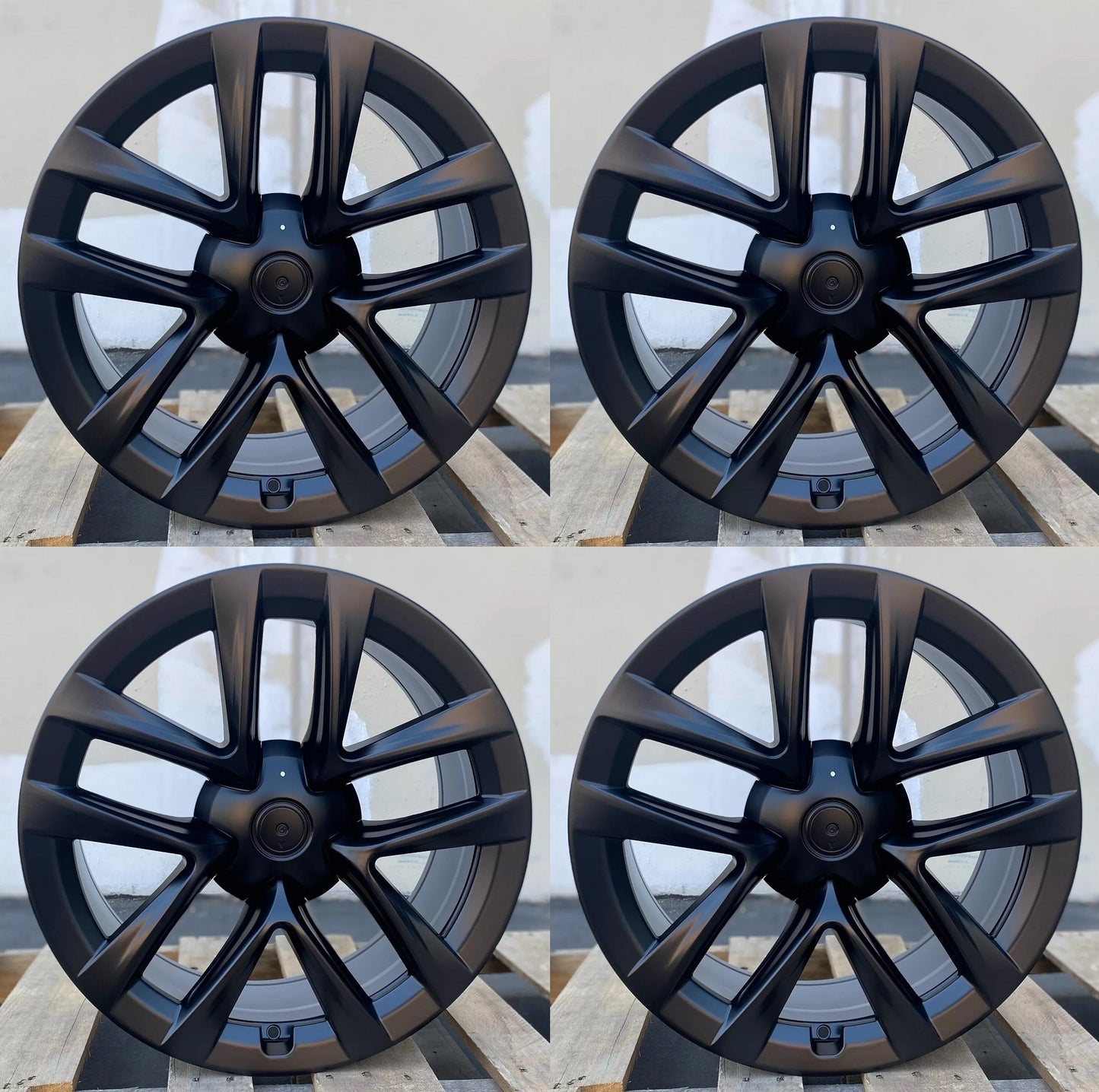 22" Wheels Rims TS006 for TESLA MODEL S + X STANDARD LONG RANGE PERFORMANCE FLOW FORM FORGED HONDA ACURA 5x120 (MB)