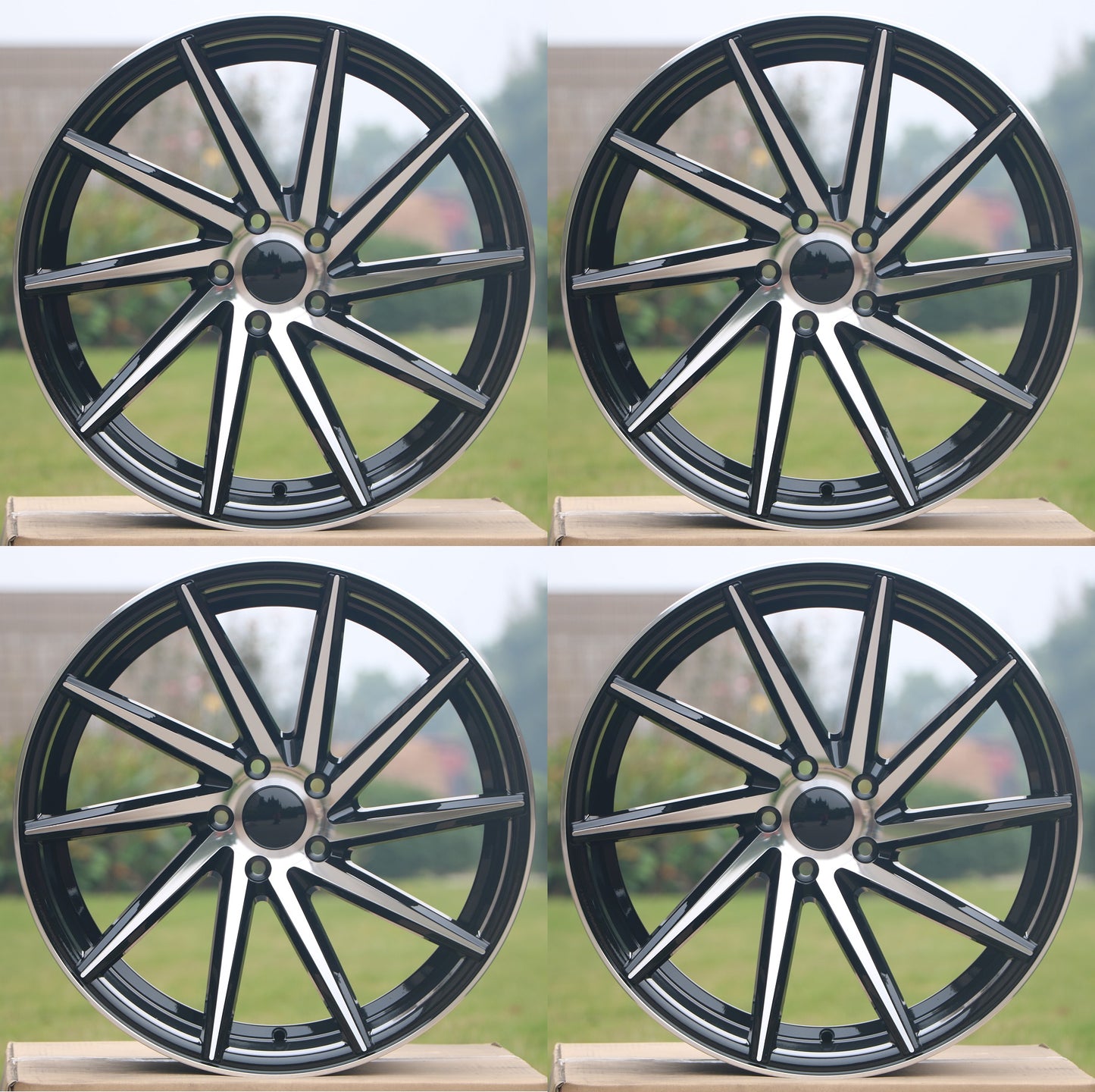 20" W013 Wheels Rims for HONDA ACURA LEXUS TOYOTA NISSAN INFINITI TESLA MODEL 3 + Y 5x114.3 (BMF)