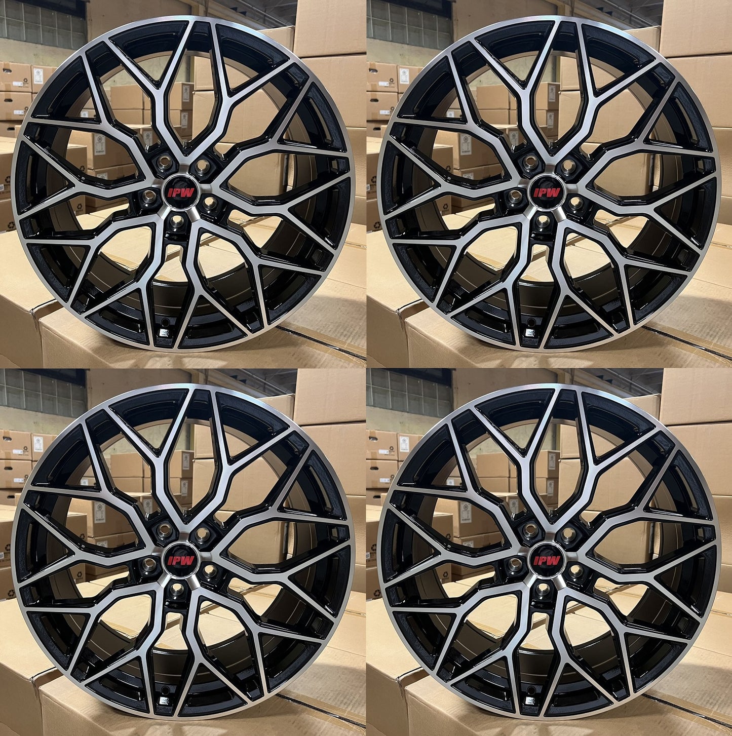 20" W028 Wheels Rims for HONDA ACURA LEXUS TOYOTA NISSAN INFINITI TESLA 5x114.3 (BMF)
