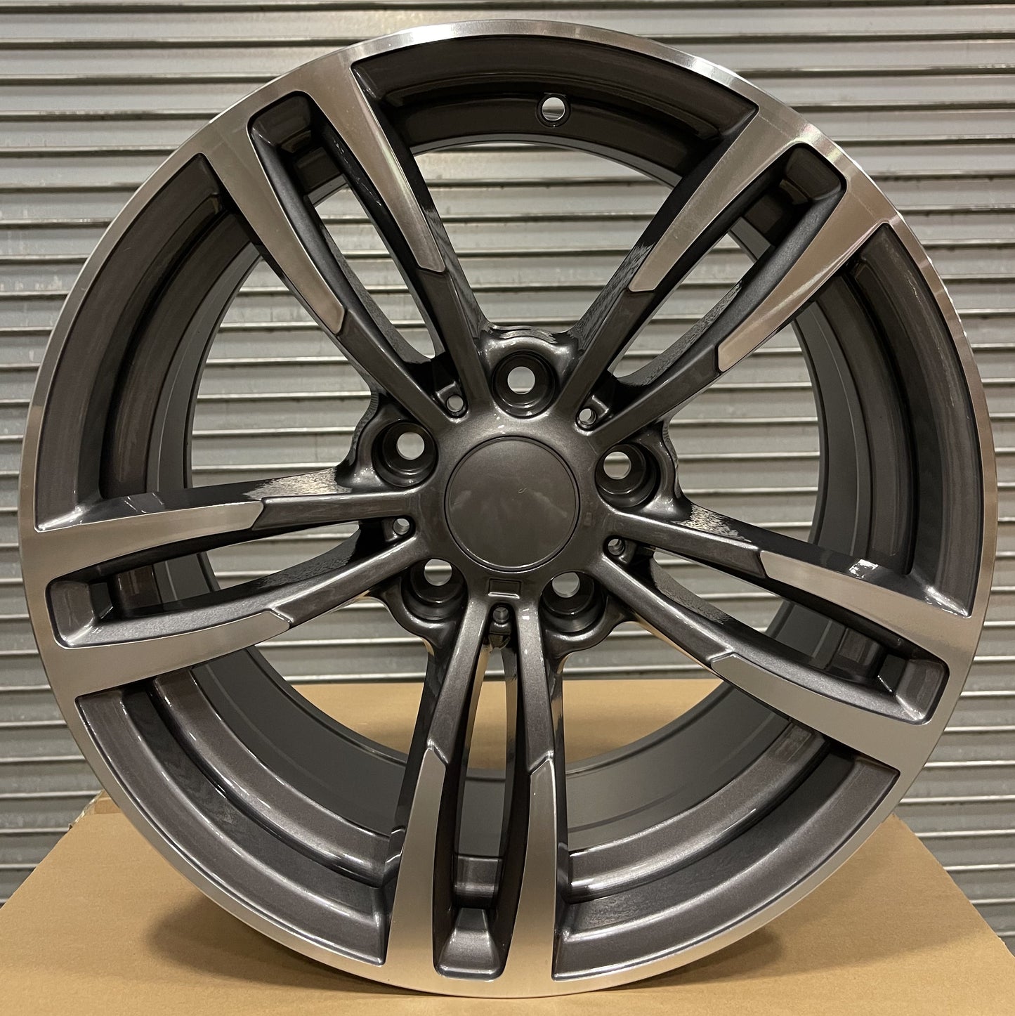 19" B1121 Wheels GUNMETAL Rims for BMW 3 4 5 6 7 SERIES TESLA 5x120
