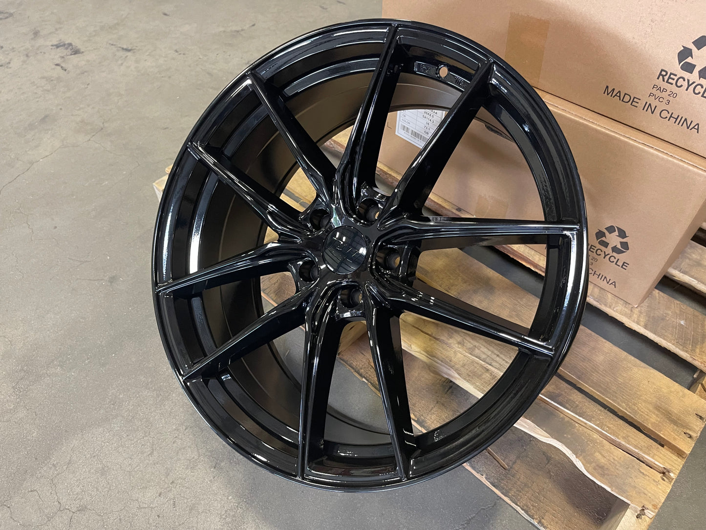 20" W1502 Wheels Rims for HONDA ACURA LEXUS TOYOTA NISSAN INFINITI TESLA MODEL 3 + Y 5x114.3 (GB)