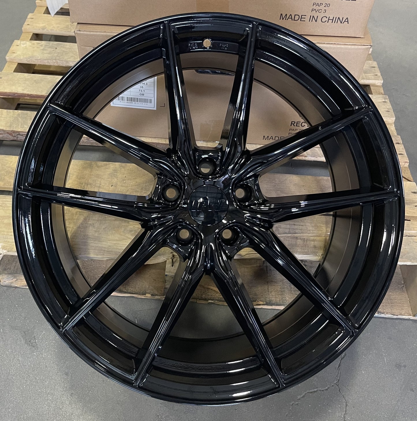 20" W1502 Wheels Rims for HONDA ACURA LEXUS TOYOTA NISSAN INFINITI TESLA MODEL 3 + Y 5x114.3 (GB)